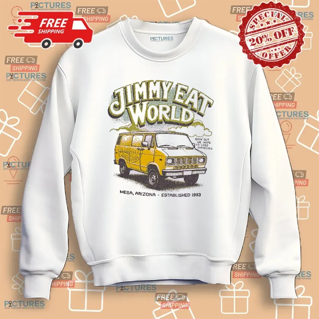Jimmy Eat World Goin' Out We Hope To Lose Ourselves Van T Shirt