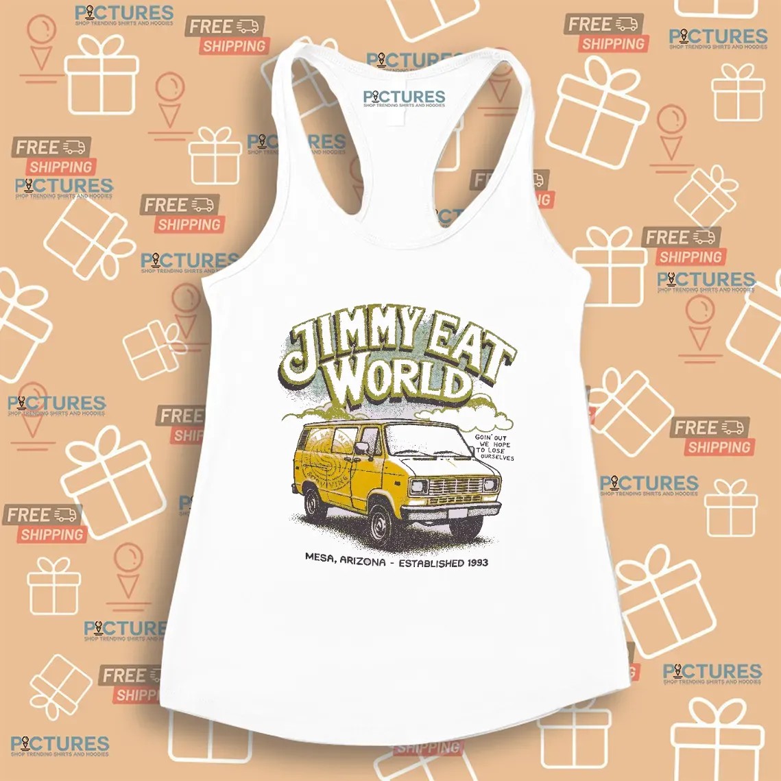Jimmy Eat World Goin' Out We Hope To Lose Ourselves Van T Shirt