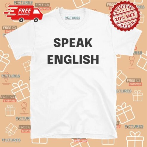 John Rocker Wearing Speak English 2025 T Shirt