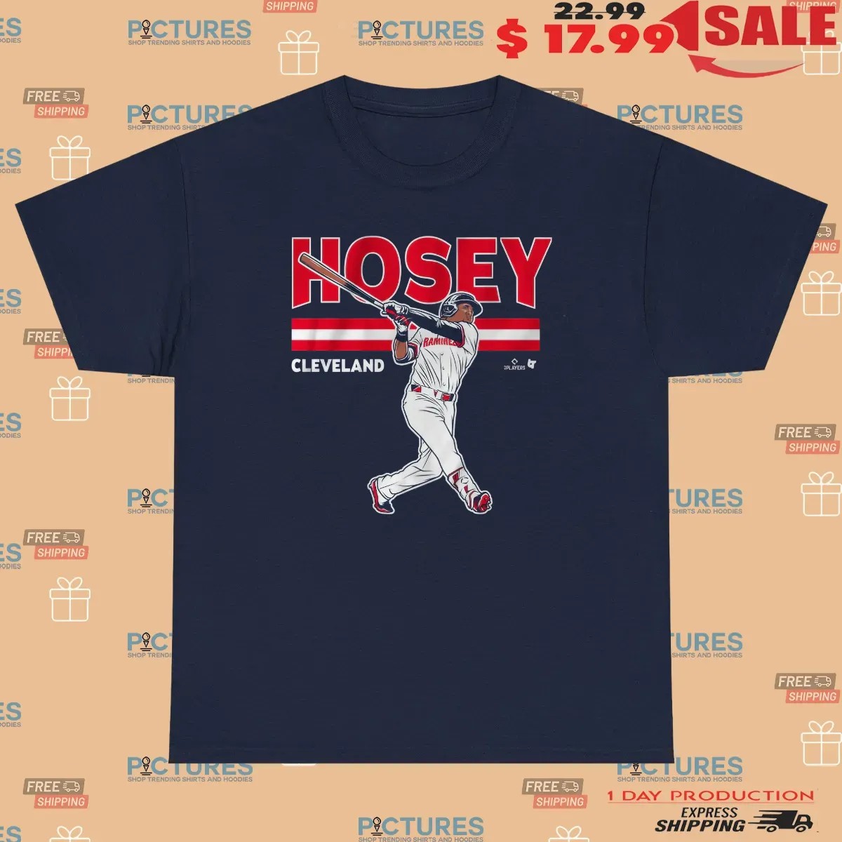 Jose Ramirez Cleveland Guardians Hosey T Shirt