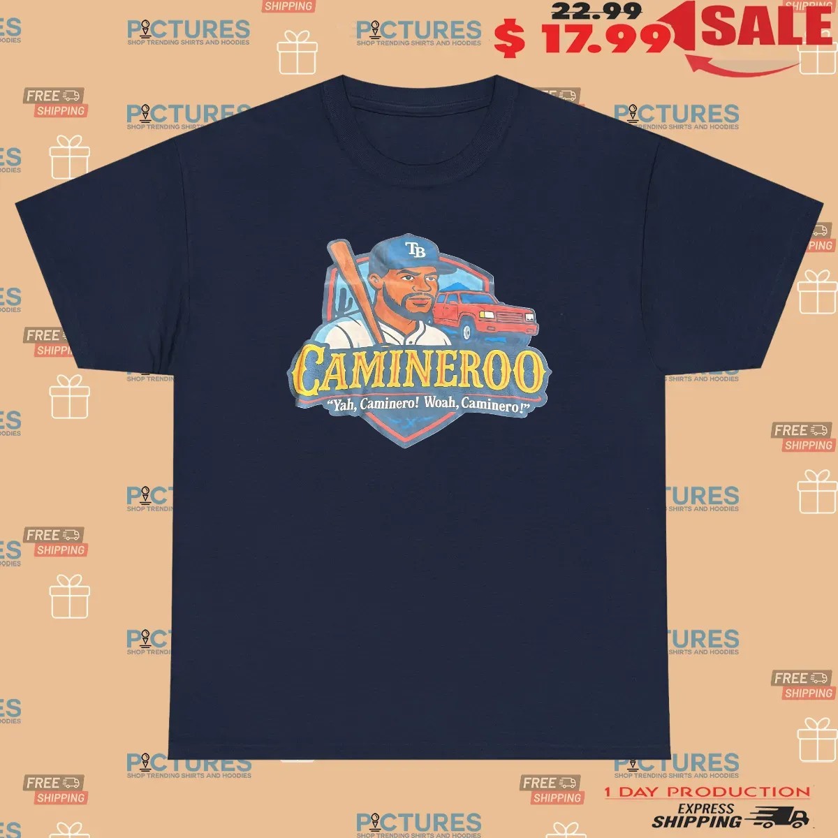 Junior Caminero Yah Caminero Woah Caminero T Shirt Junior Caminero Yah Caminero Woah Caminero T Shirt