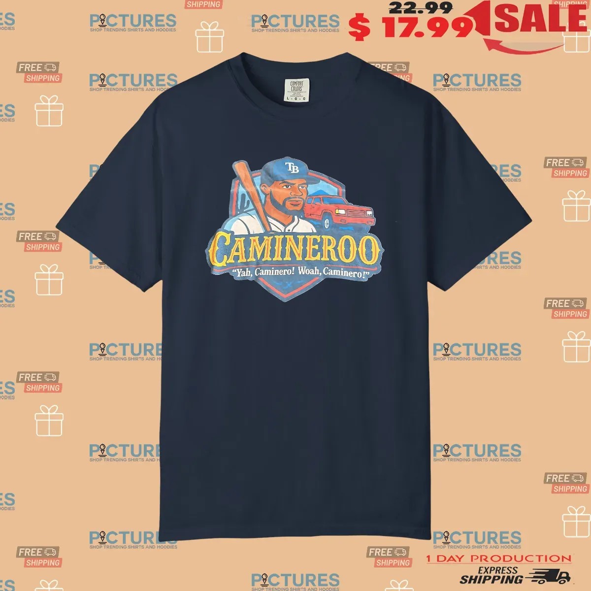 Junior Caminero Yah Caminero Woah Caminero T Shirt Junior Caminero Yah Caminero Woah Caminero T Shirt