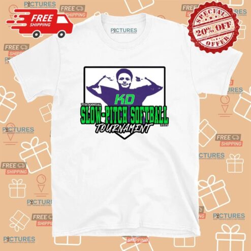 KD 7th Annual Slow Pitch Softball Tournament 2025 T Shirt