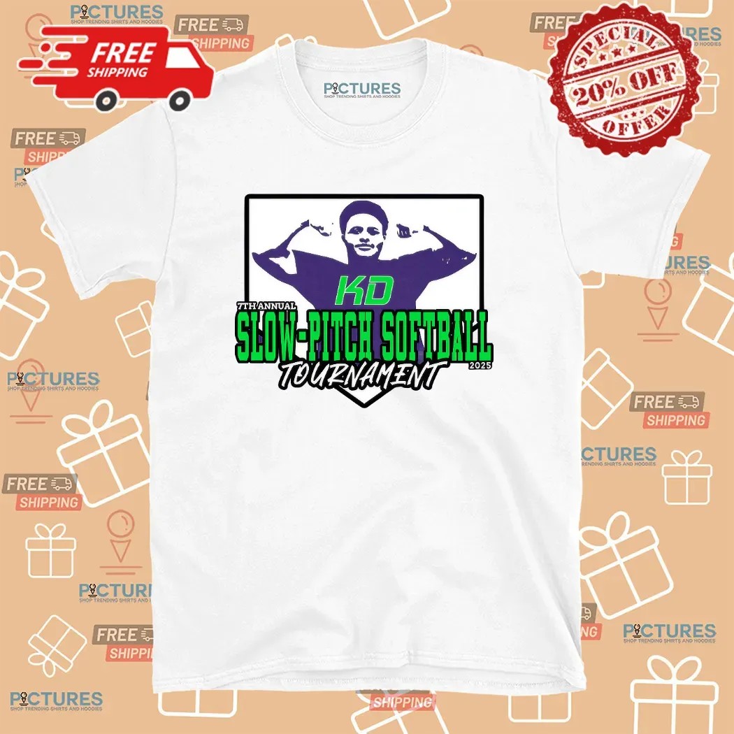 KD 7th Annual Slow Pitch Softball Tournament 2025 T Shirt