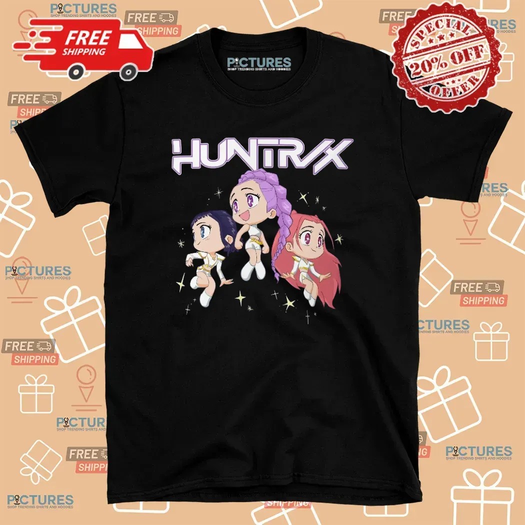 KPop Demon Hunters As Seen On Huntrix World Tour T Shirt