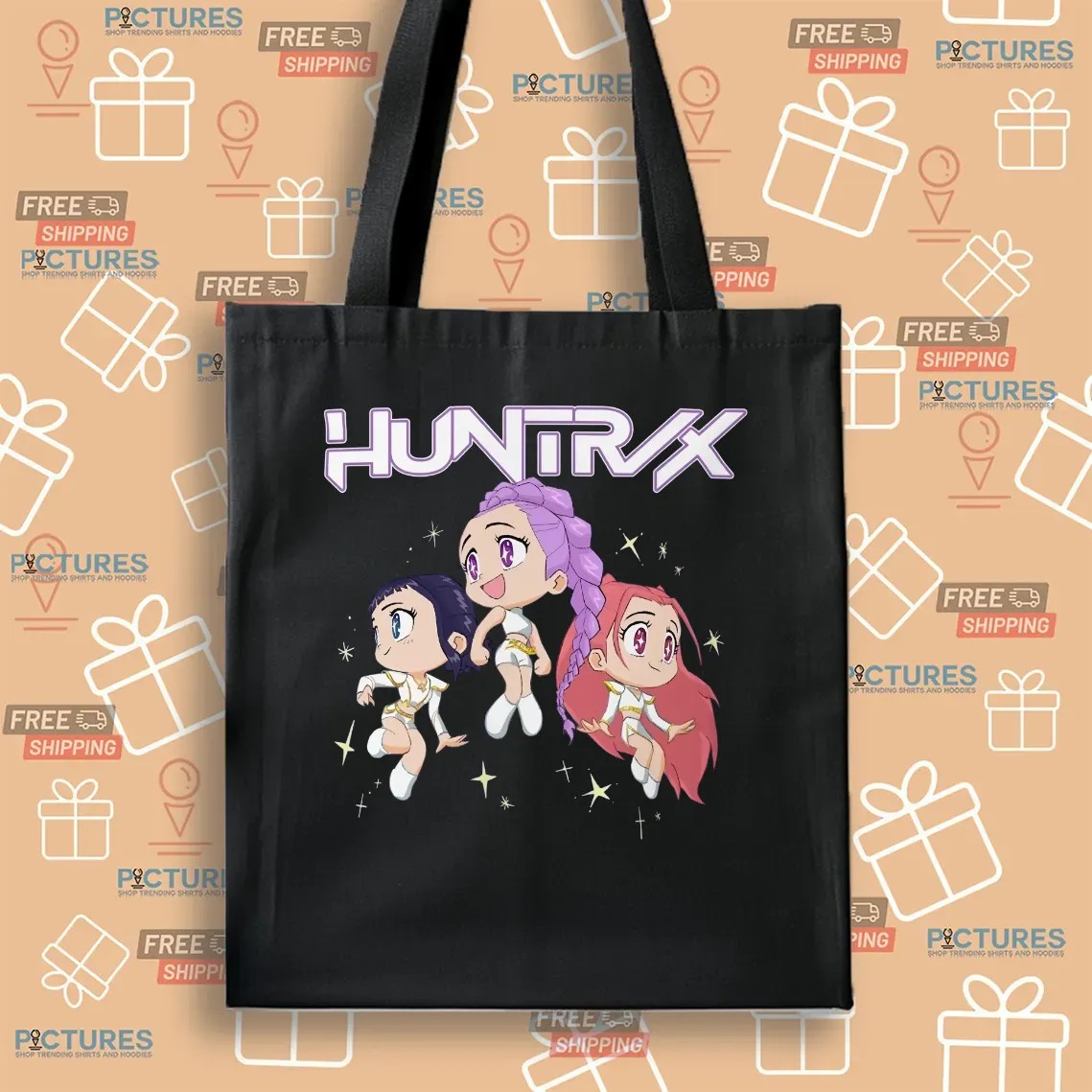KPop Demon Hunters As Seen On Huntrix World Tour T Shirt