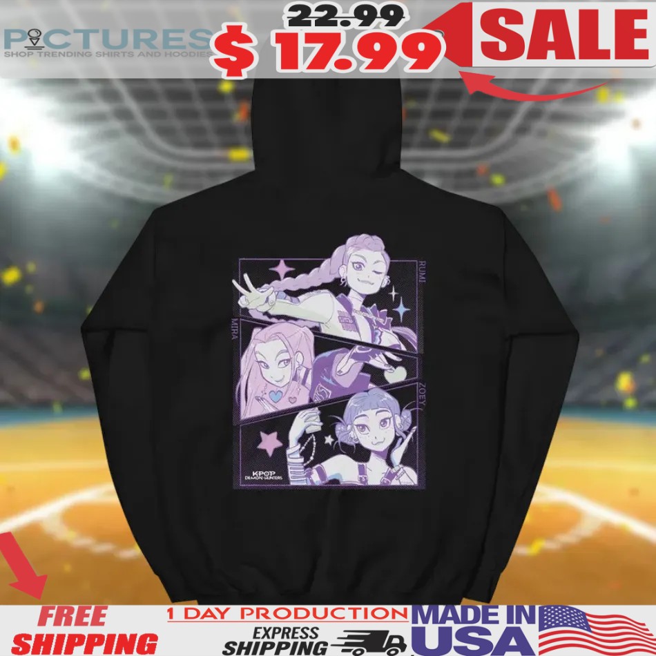 KPop Demon Hunters Huntrix Graphic T Shirt