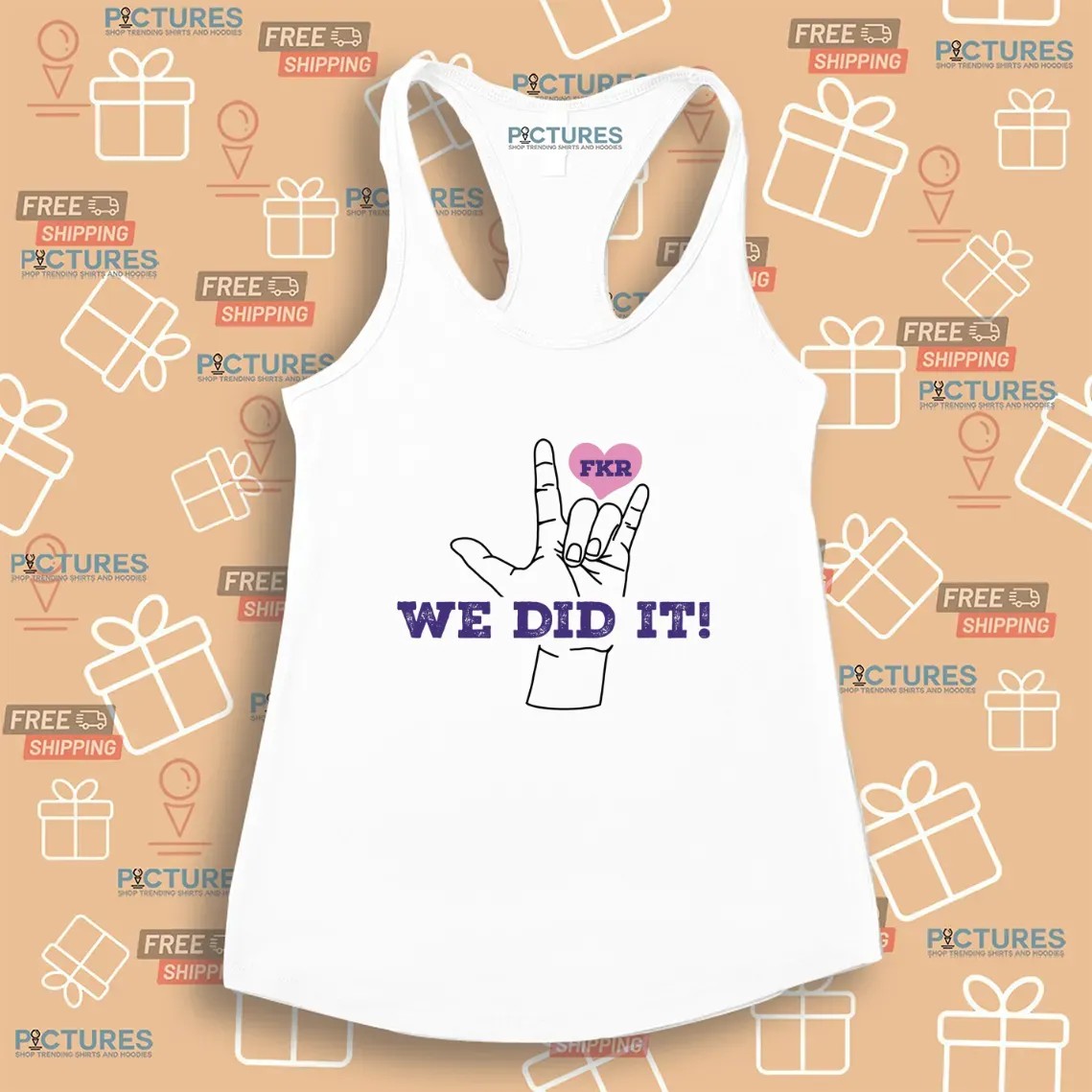 Karen Read Is Free We Did It I Love You Hand Sign T Shirt