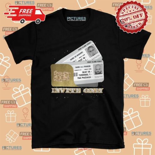 Kc Navarro Vs Aj Francis WWE Ticket First Class Invite Only T Shirt