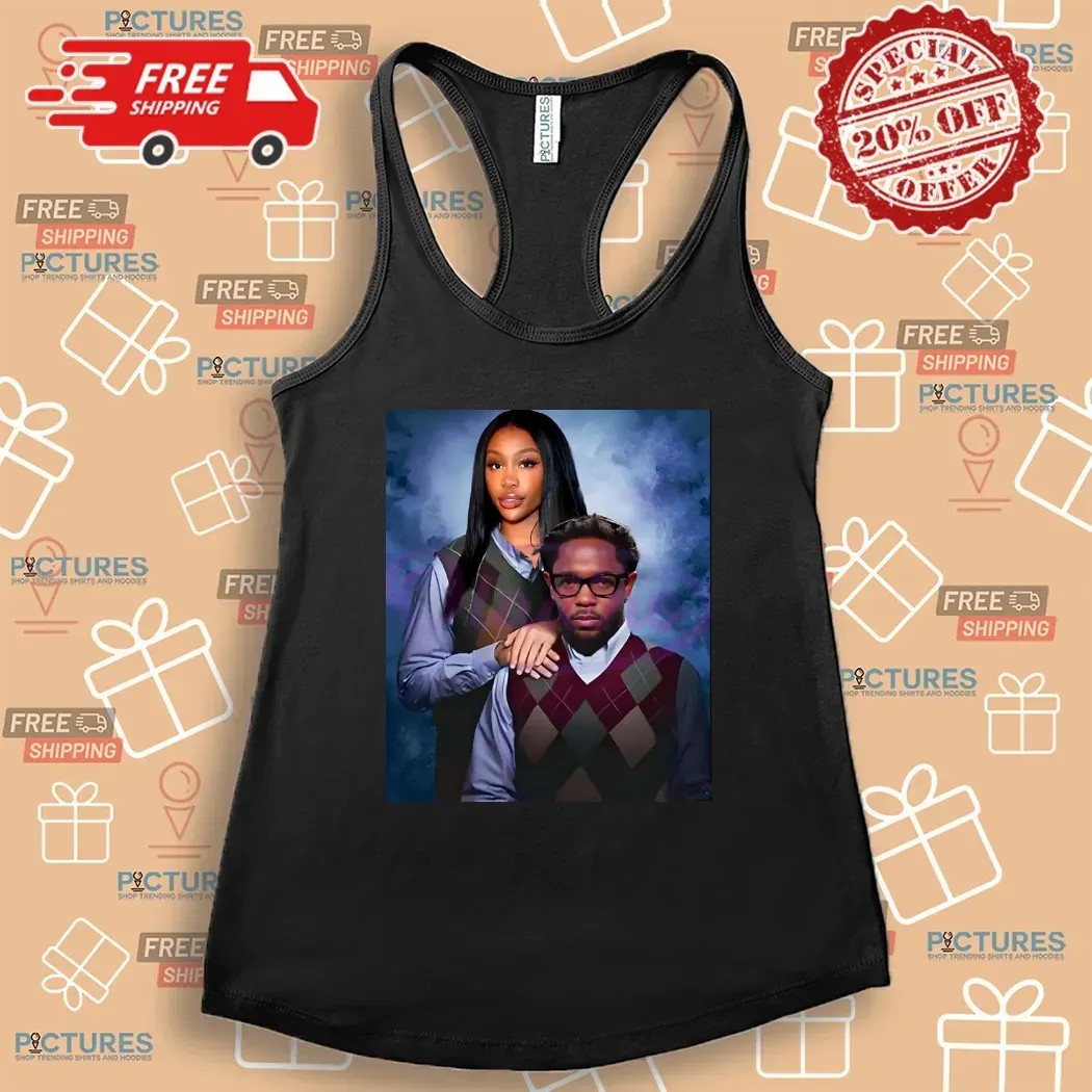 Kendrick Lamar And Sza Step Brothers School Portrait T Shirt