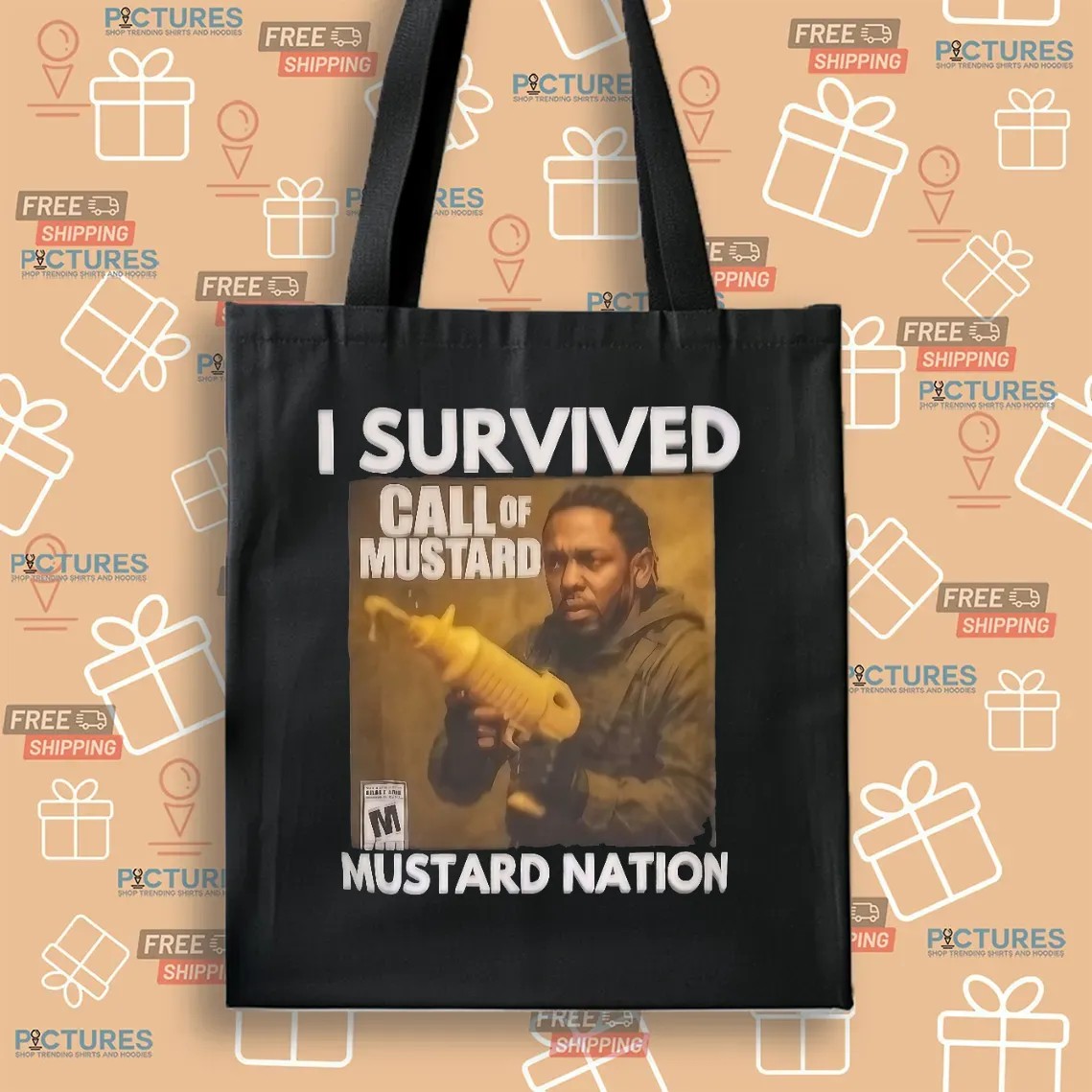 Kendrick Lamar I Survived Mustard Nation Call Of Mustard T Shirt