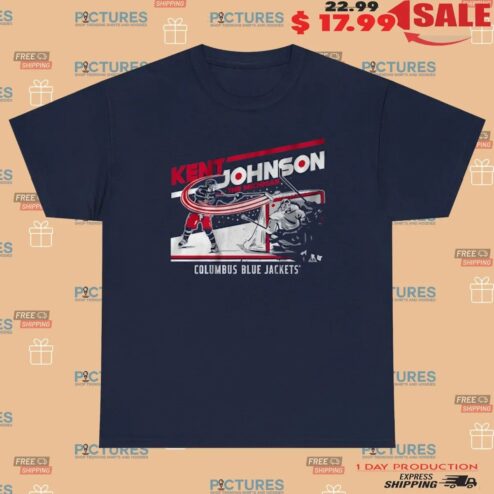 Kent Johnson The Michigan Columbus Blue Jackets T Shirt
