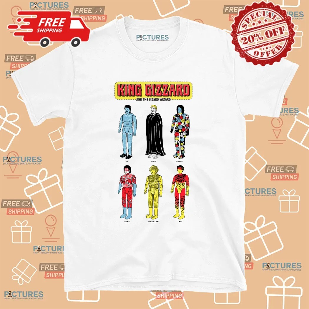 King Gizzard And The Lizard Wizard Ice Death Toys T Shirt King Gizzard And The Lizard Wizard Ice Death Toys T Shirt
