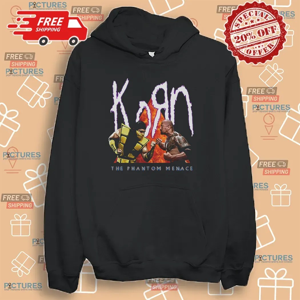 Korn The Phantom Menace Scorpion The Rock Meme T Shirt