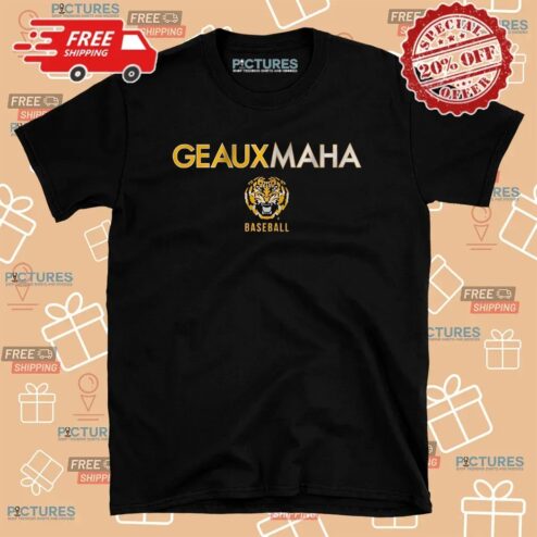 LSU Tigers Baseball Geauxmaha T Shirt