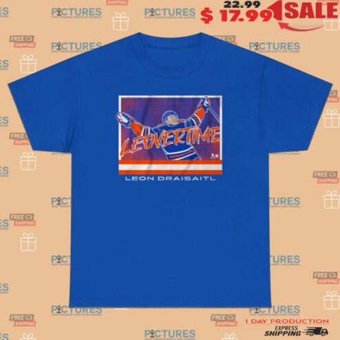 Leon Draisaitl Edmonton Oilers Overtime T Shirt