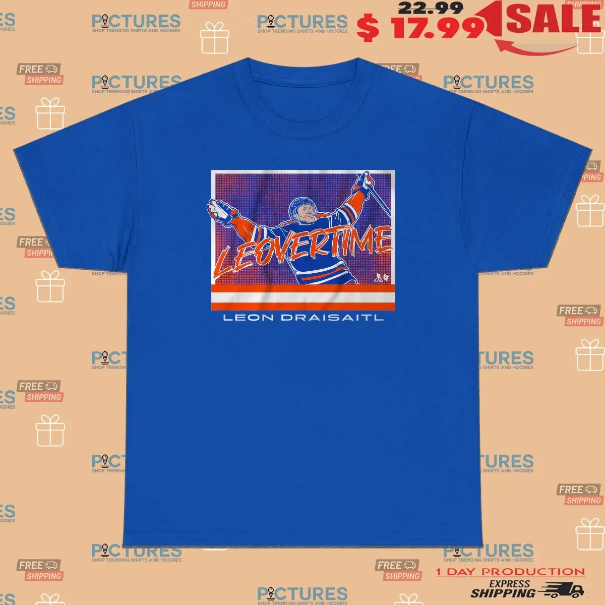 Leon Draisaitl Edmonton Oilers Overtime T Shirt