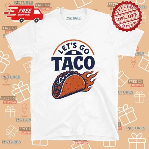 Let's Go Taco Trump Retro Vintage T Shirt
