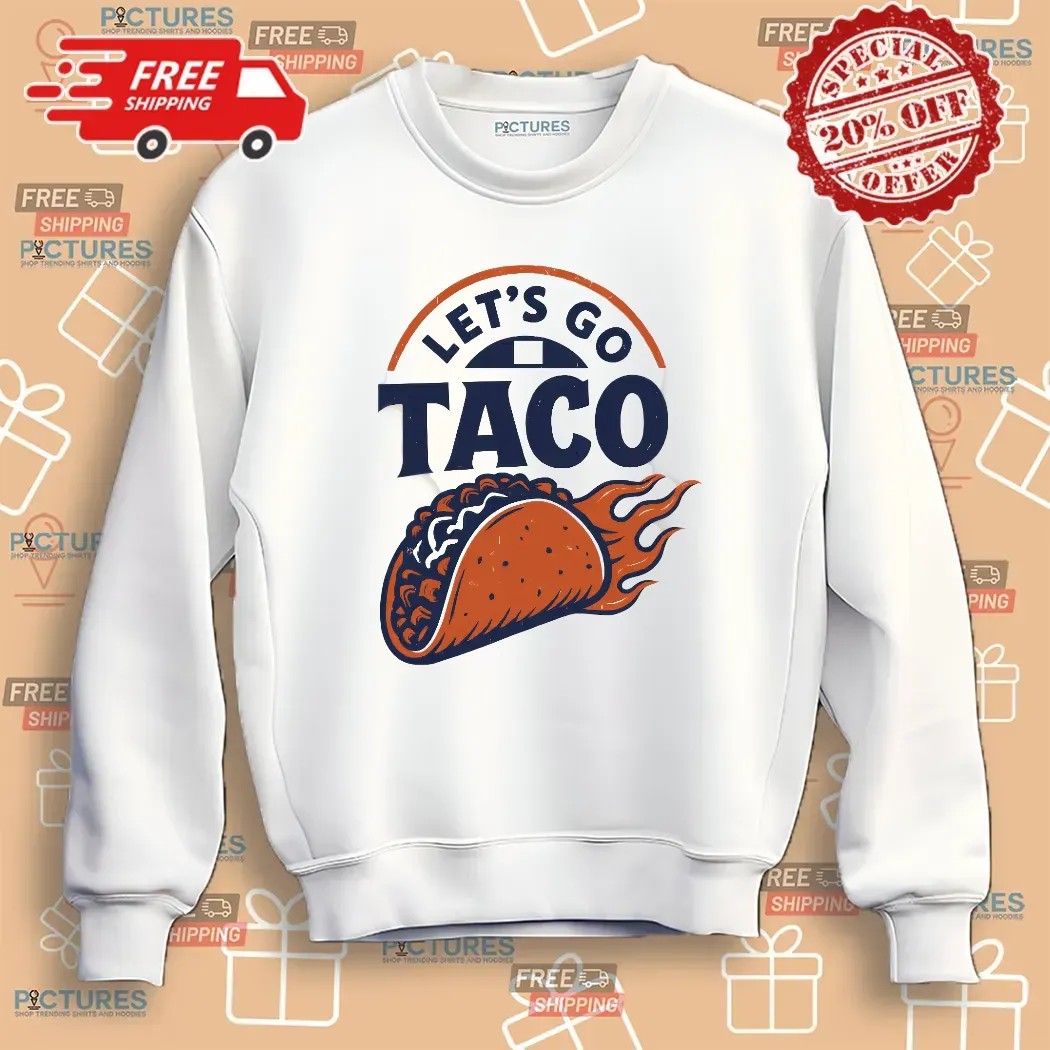 Let's Go Taco Trump Retro Vintage T Shirt