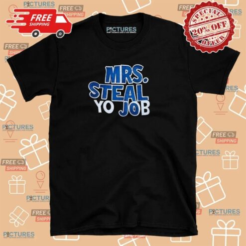 Lexie Hull Wearing Mrs Steal Yo Job DeWanna Bonner News Dropped T Shirt