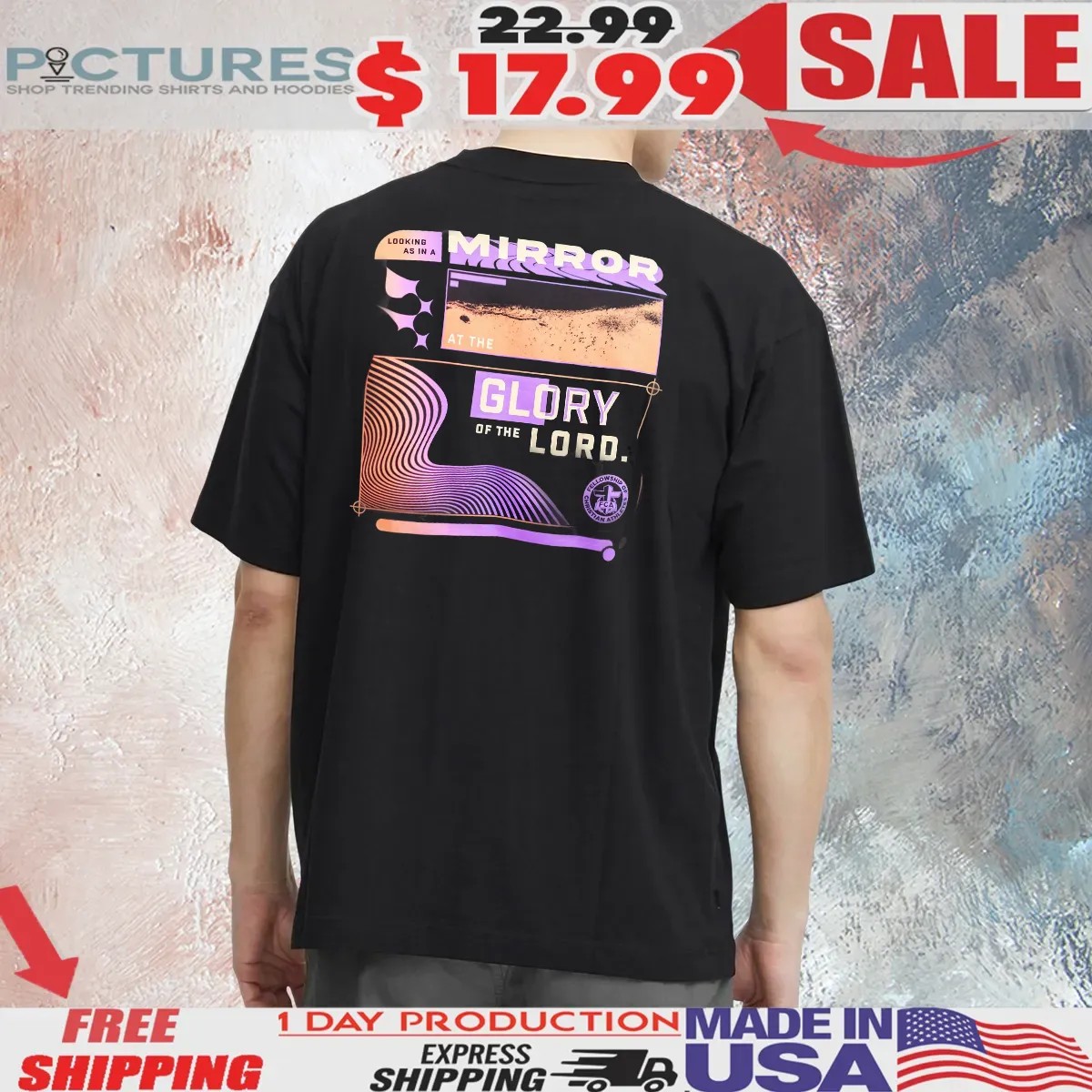 Looking As In A Mirror At The Glory Of The Lord Fca T Shirt Looking As In A Mirror At The Glory Of The Lord Fca T Shirt