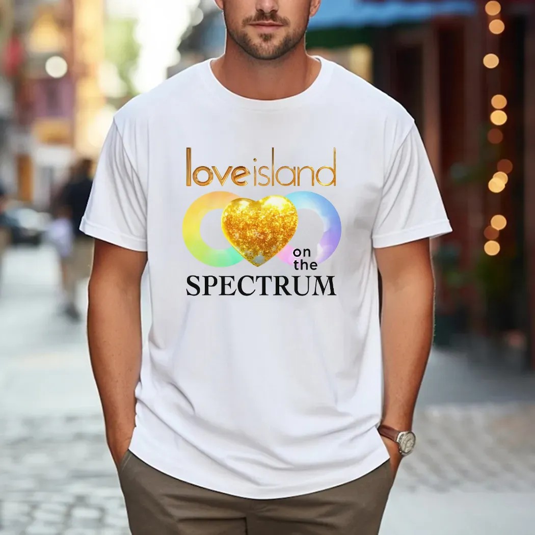Love Island On The Spectrum Heart T Shirt Love Island On The Spectrum Heart T Shirt