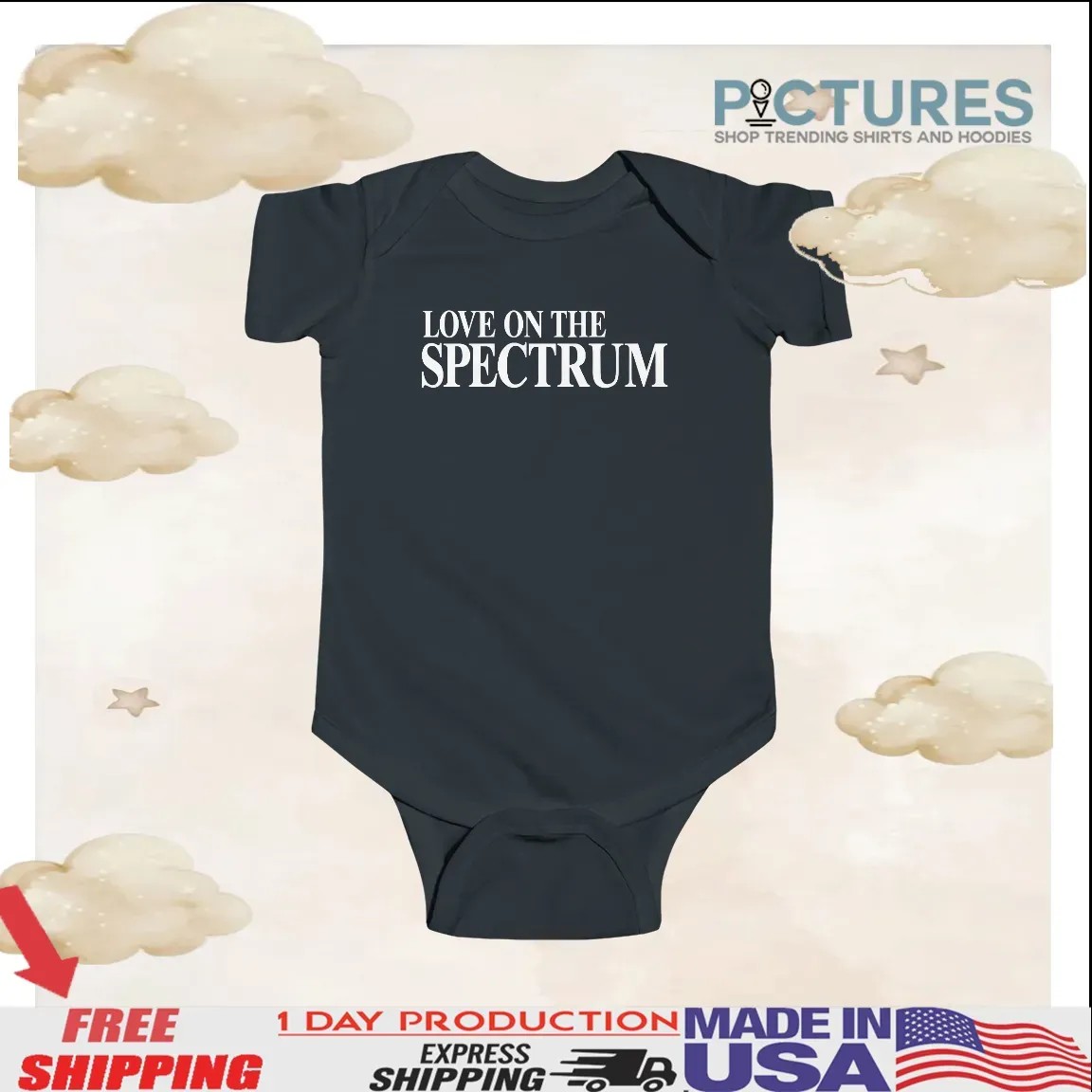 Love On The Spectrum Parody T Shirt Love On The Spectrum Parody T Shirt