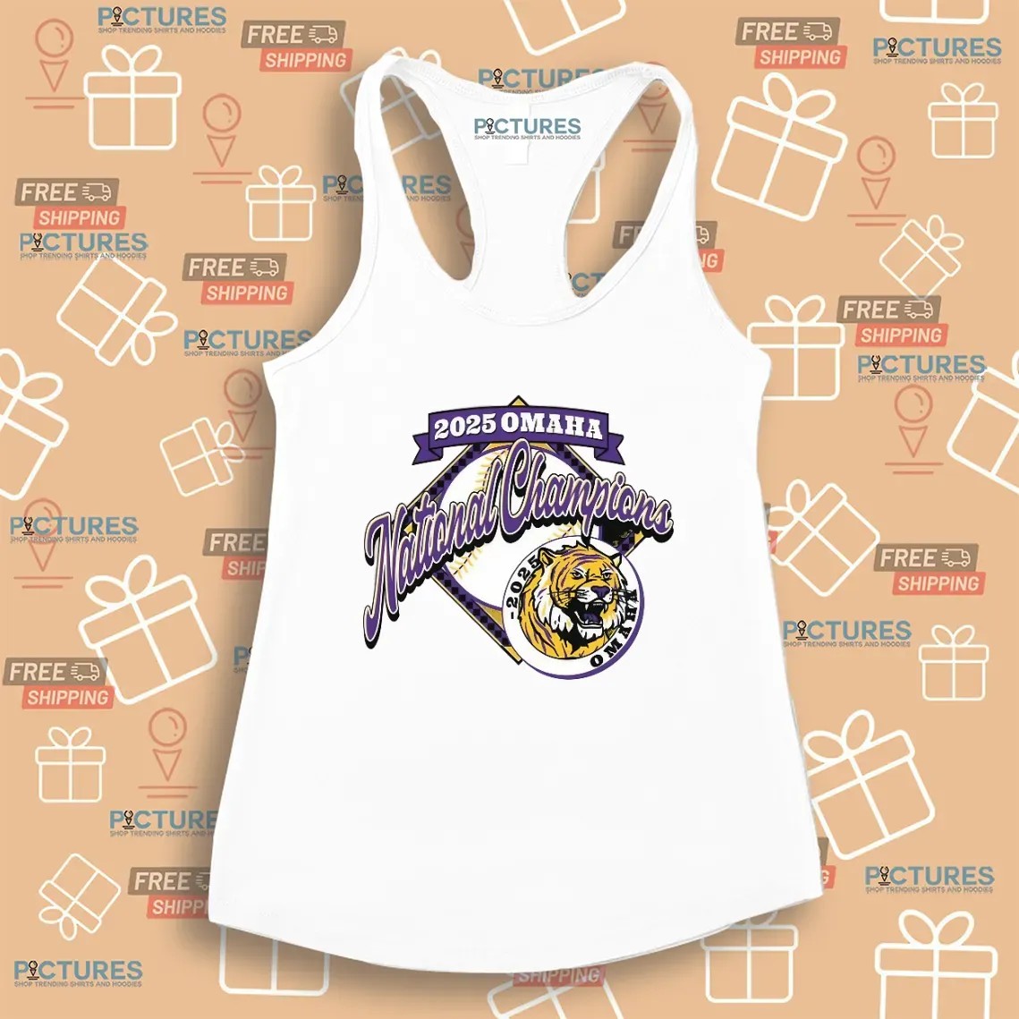 Lsu Tigers Baton Rouge National Champions Baseball 2025 Omaha T Shirt