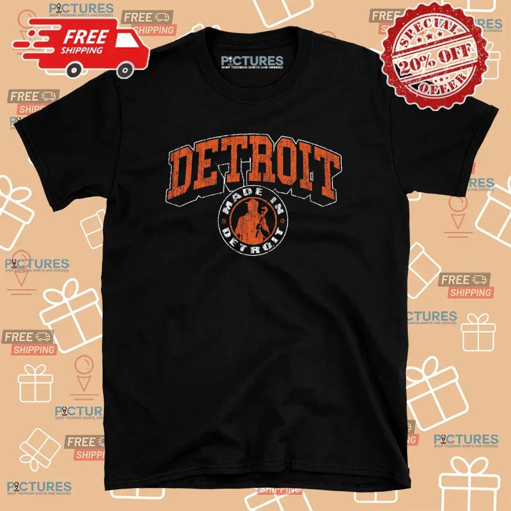 Made in Detroit Vintage Arch Madness T Shirt