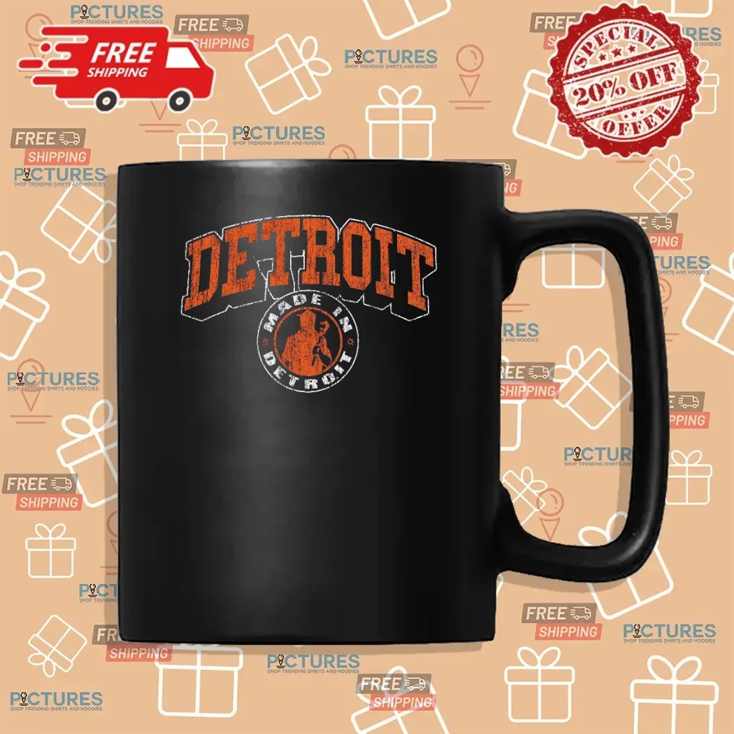 Made in Detroit Vintage Arch Madness T Shirt