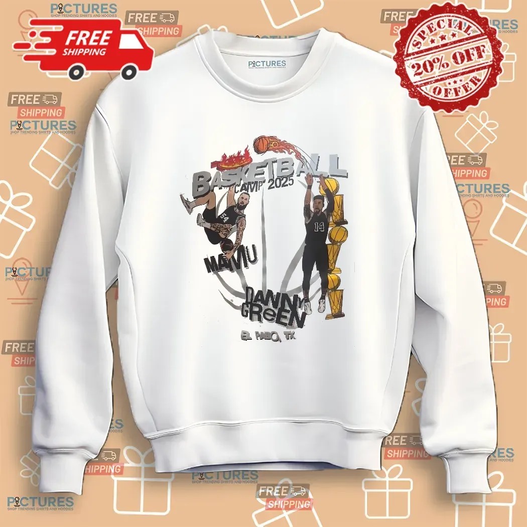 Mamu And Danny Green Basketball Camp 2025 El Pabo Tx T Shirt