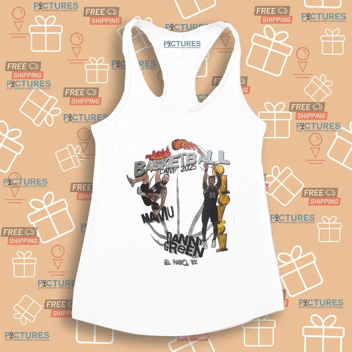 Mamu And Danny Green Basketball Camp 2025 El Pabo Tx T Shirt