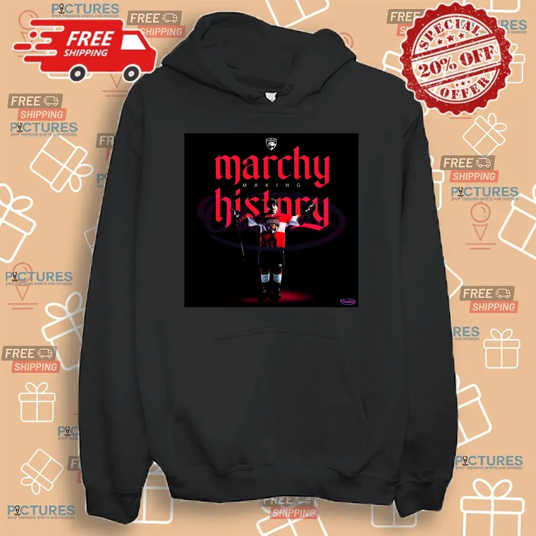 Marchy Making History Florida Panthers Hockey Player T Shirt