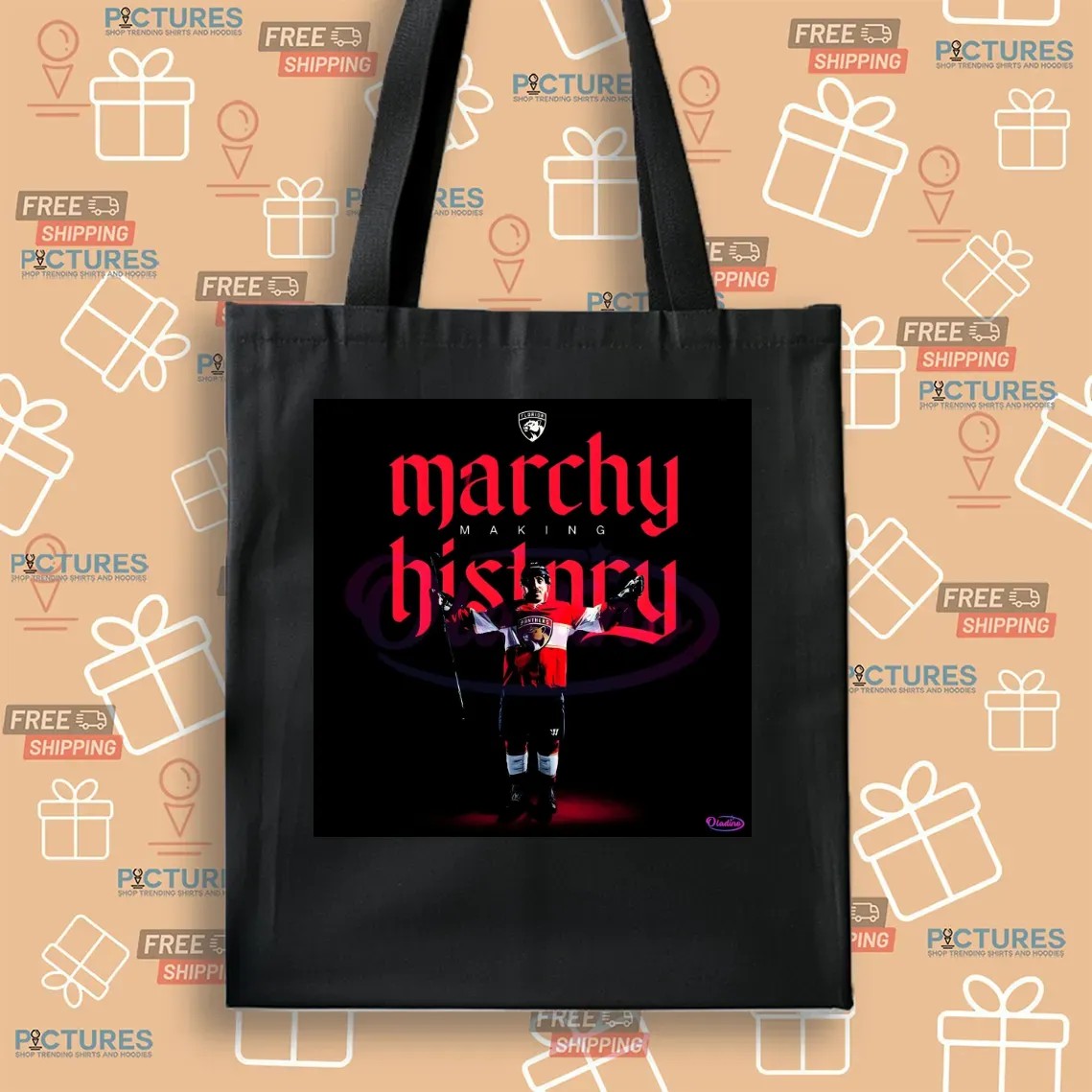 Marchy Making History Florida Panthers Hockey Player T Shirt