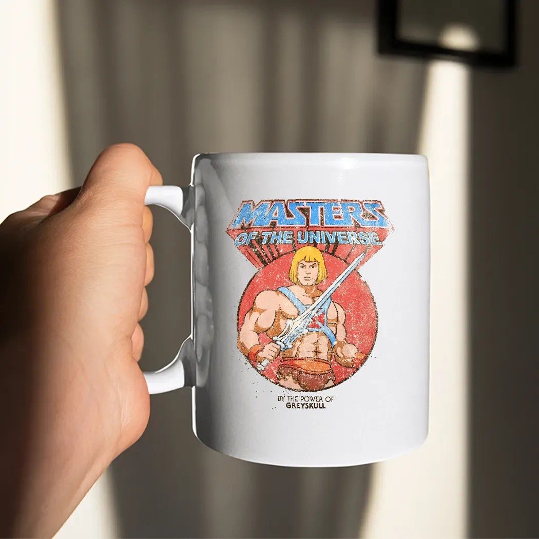 Masters of The Universe He-Man By Power Of Greyskull T Shirt