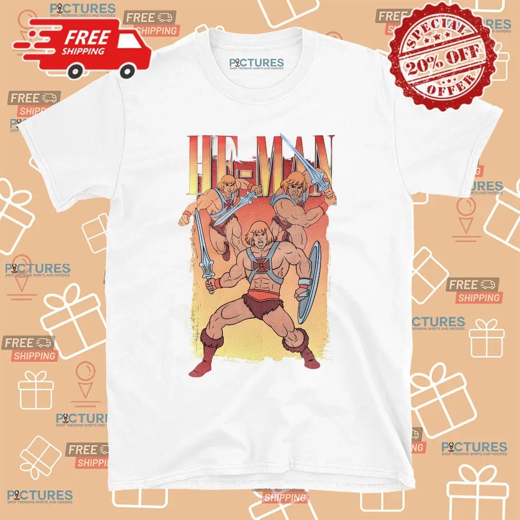 Masters of the Universe He-Man Power Vintage T Shirt