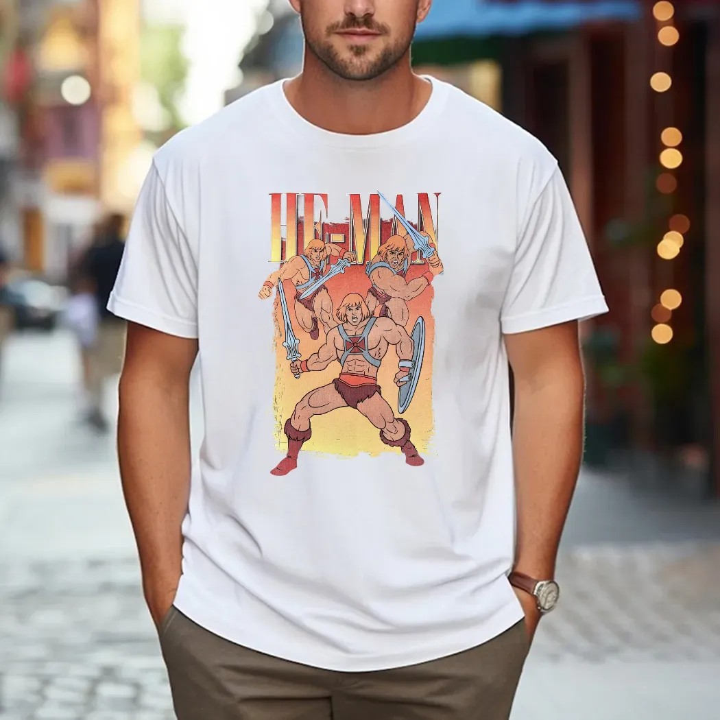 Masters of the Universe He-Man Power Vintage T Shirt