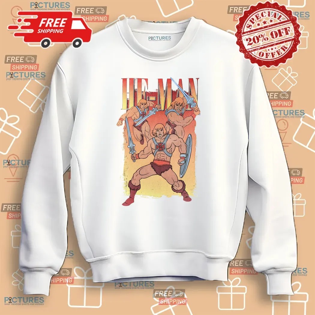 Masters of the Universe He-Man Power Vintage T Shirt