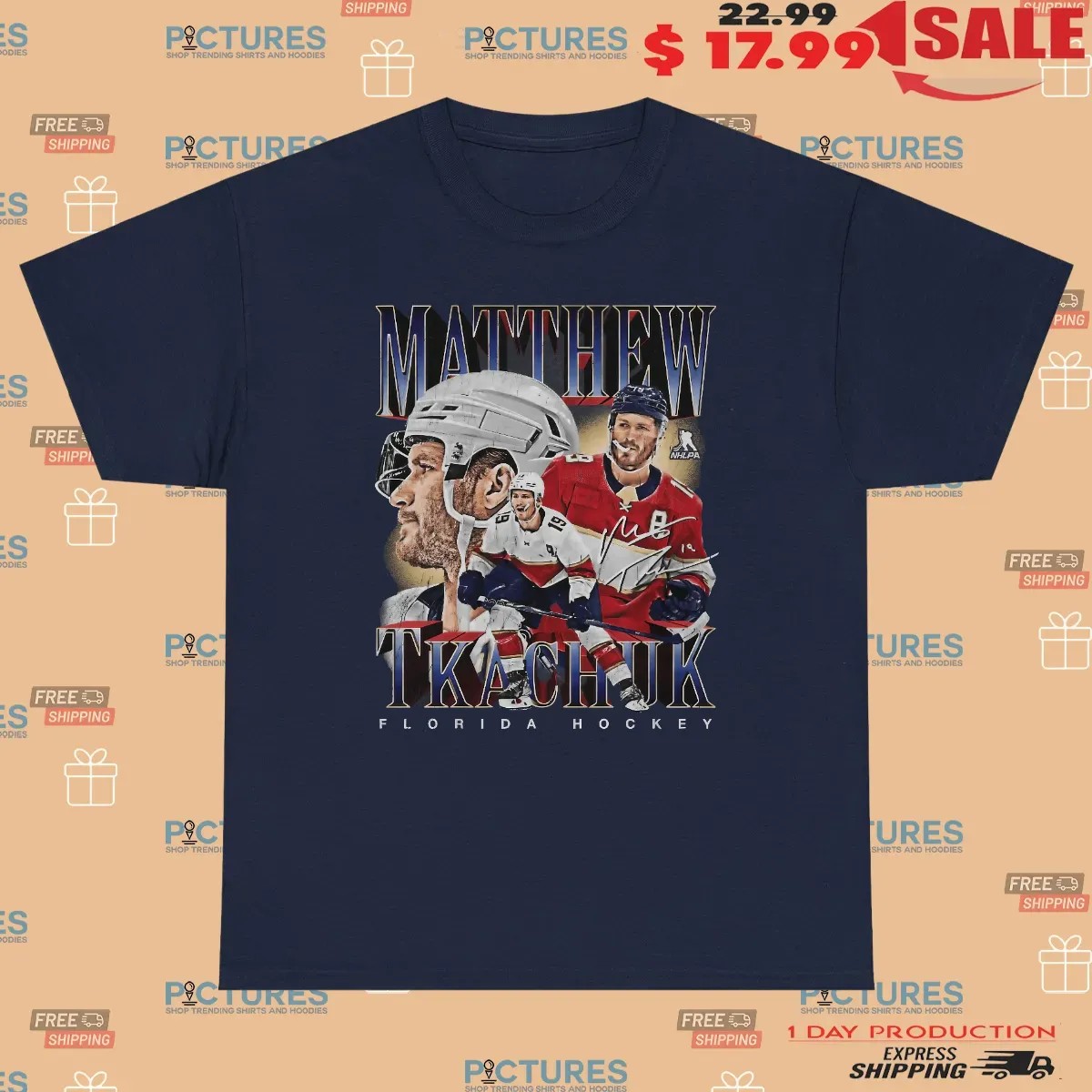 Matthew Tkachuk Florida Panthers Hockey Vintage Bootleg T Shirt