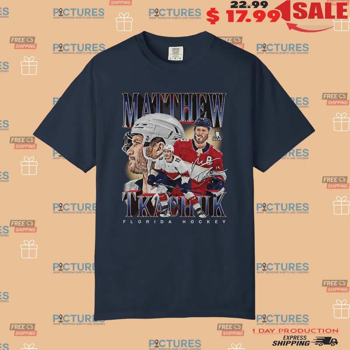 Matthew Tkachuk Florida Panthers Hockey Vintage Bootleg T Shirt