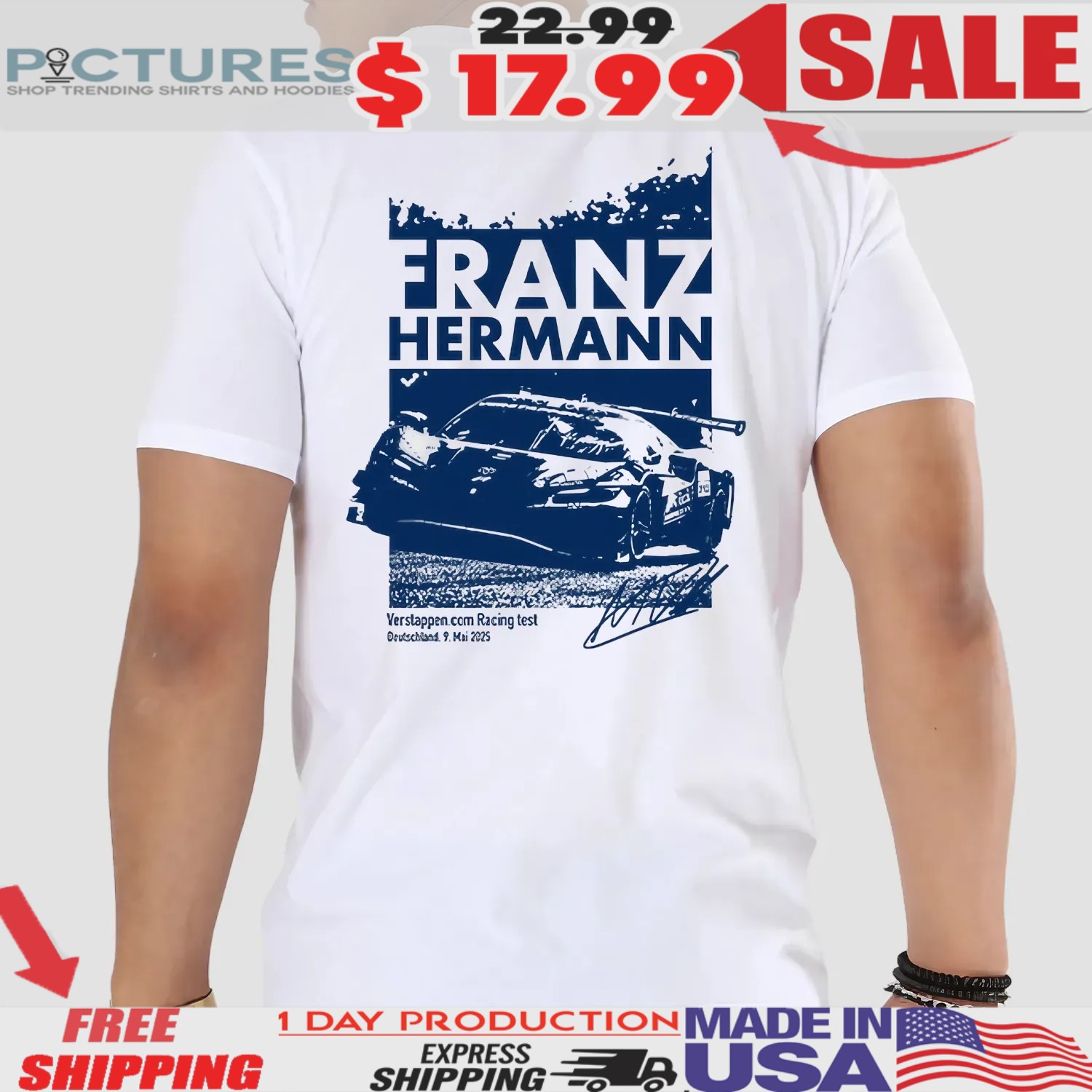 Max Verstappen Franz Hermann 2025 Signature T Shirt Max Verstappen Franz Hermann 2025 Signature T Shirt