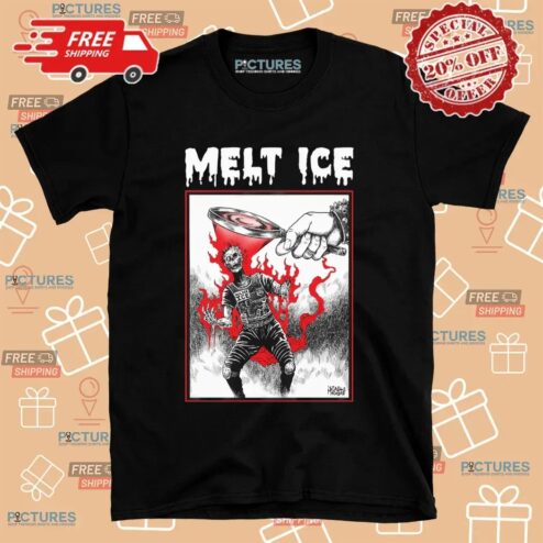 Melt Ice Red Two Color Version T Shirt