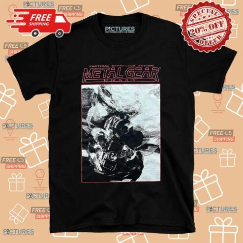 Metal Gear Solid Snake Tactical Espionage Action T Shirt