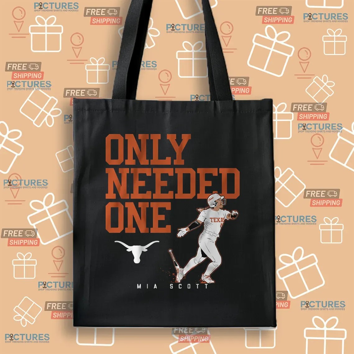 Mia Scott Texas Longhorns Softball Only Needed One T Shirt