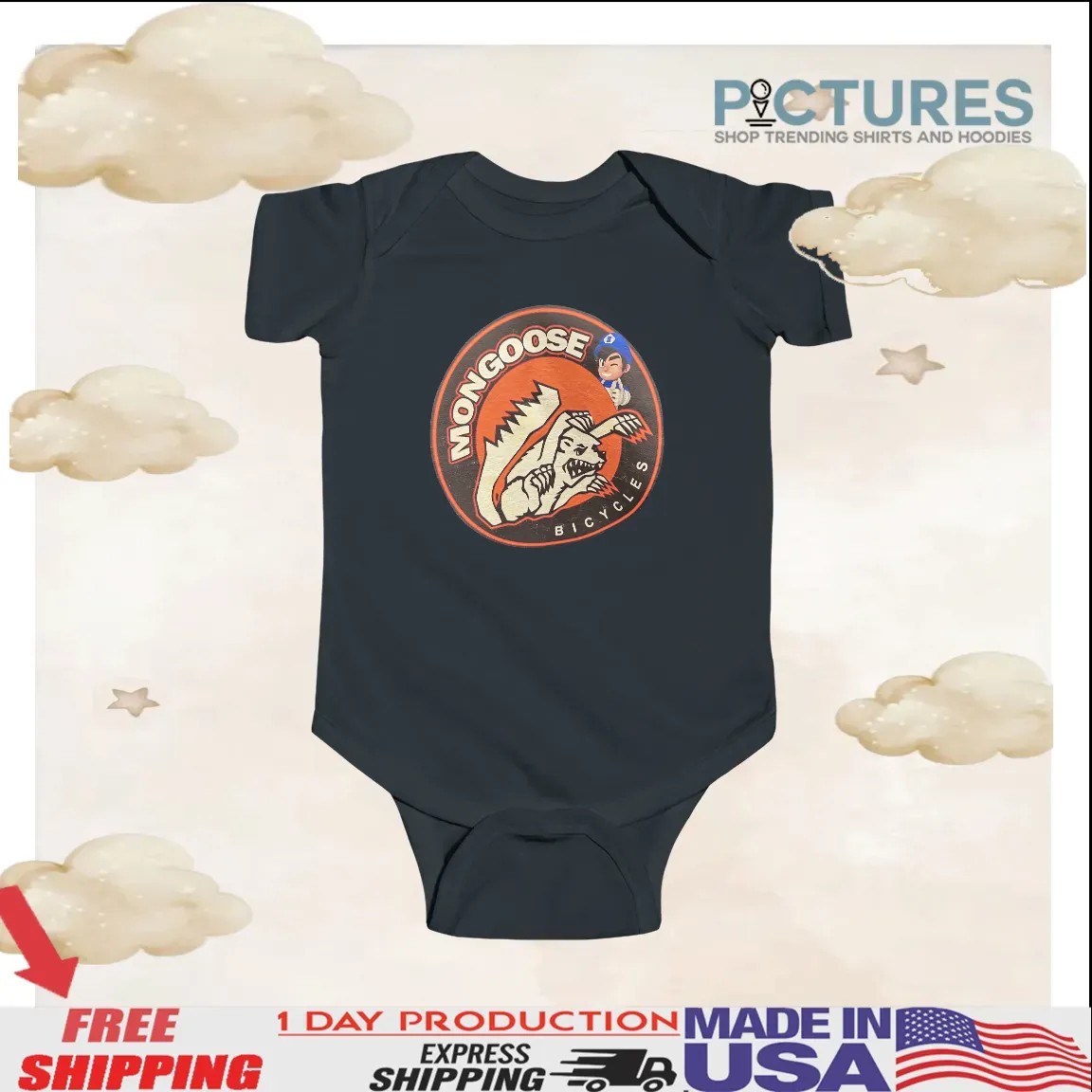 Mongoose Bicycles T Shirt Mongoose Bicycles T Shirt