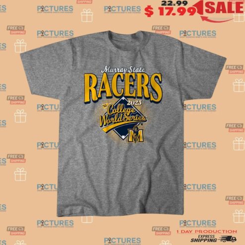 Murray State Racers Baseball 2025 College World Series T Shirt