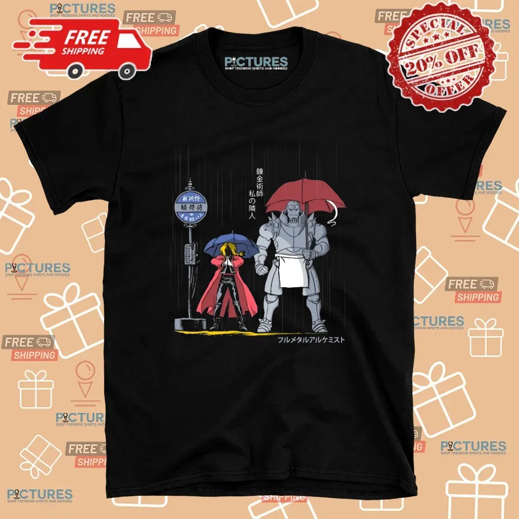 My Neighbor Alchemist Fullmetal Alchemist Parody T Shirt