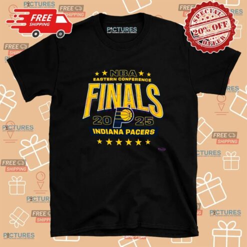 NBA Playoff Eastern Conference Finals Indiana Pacers 2025 T shirt