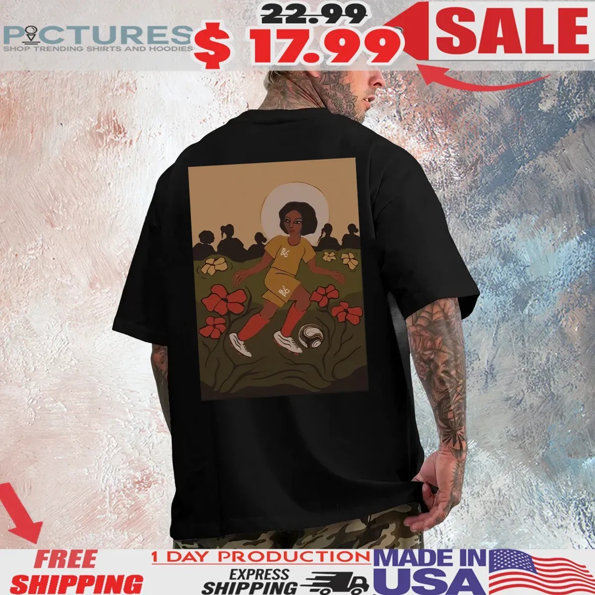 NWSL Juneteenth 2025 F&B T Shirt