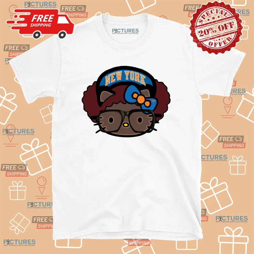 New York Knicks Spike Lee Hello Kitty T Shirt